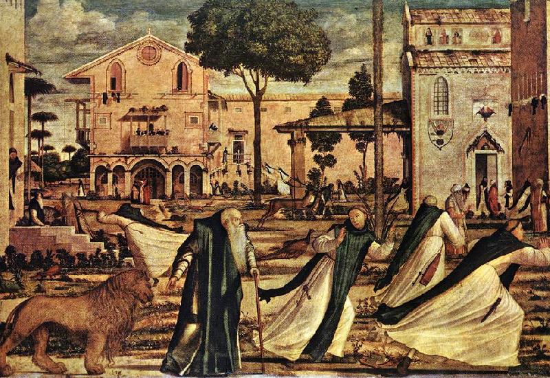 CARPACCIO, Vittore St Jerome and the Lion dsf oil painting picture